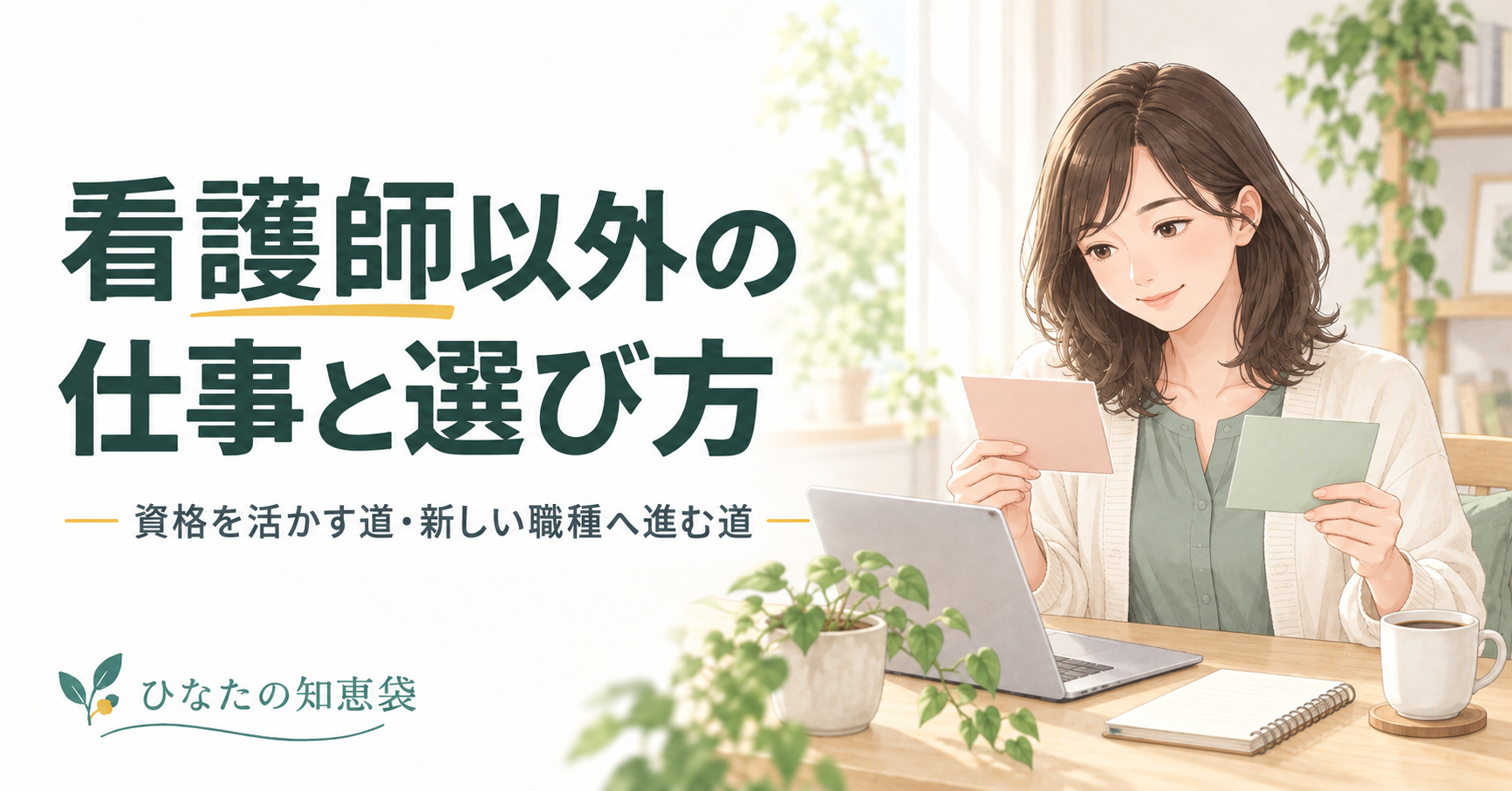 看護師以外の仕事と選び方|資格を活かす道・新しい職種へ進む道